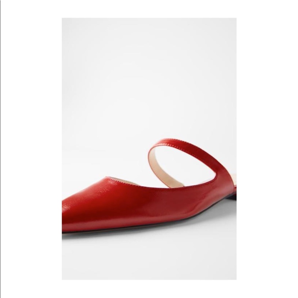 NWT Zara colored Flat Mules - Picture 2 of 3